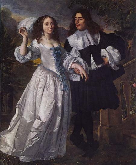 Bartholomeus van der Helst Portrat eines Patrizierpaares oil painting image